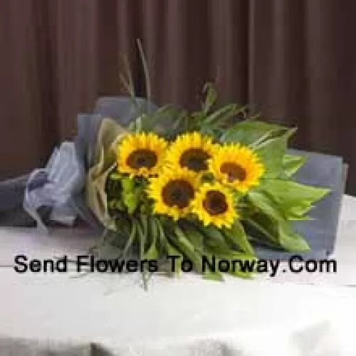 Handstrauß aus Sonnenblumen